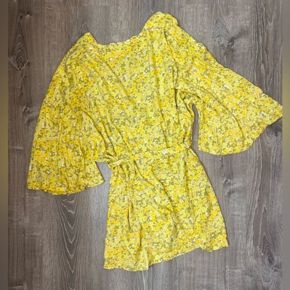 Volcom Wanna Have Sun Robe Lime M/L - Picture 6 of 8